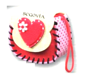 BORSETTA MINI CUORE SIC. cm.11 COD.BO-508 17R