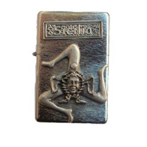 ZIPPO METALLO TRINACRIA cod.PCC/P1425HZIP.