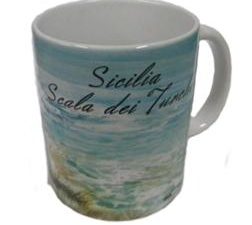 TAZZA SUBL. SCALA DEI TURCHI ACQUERELLO cod.TAZZA SUBL 6