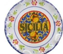 PIATTO SIC. MOSAICO CM. 12 COD.73724-SM