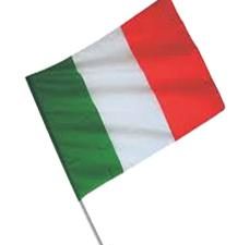 BANDIERA ITALIA MISURE VARIE COD. 4344355ITA