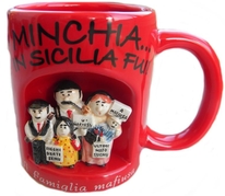 TAZZA NICCHIA FAMIGLIA cod. RIP70 ROSSA