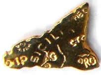 SPILLA SICILIA ORO cod. PINS/1612 ORO